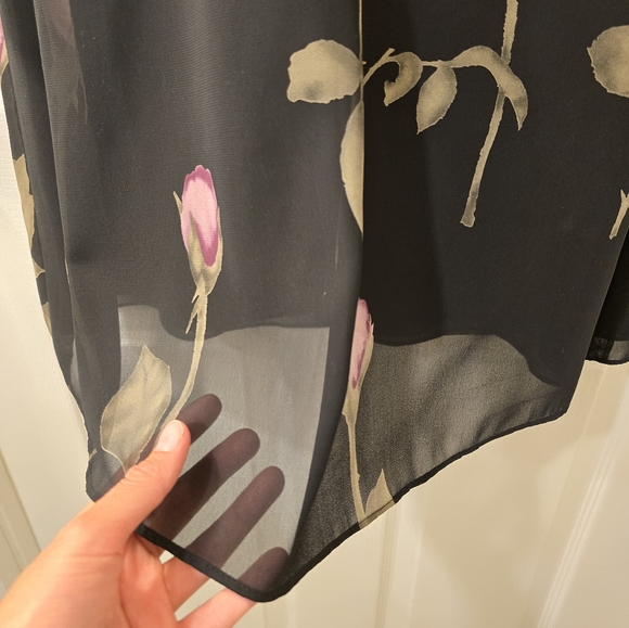 Jones New York Black Dress | Size 8P - Picture 3 of 9